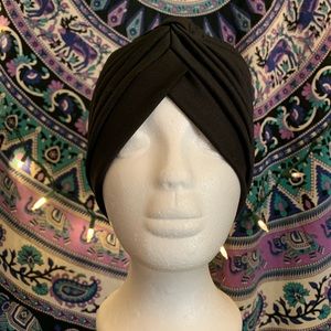 Black Turban / Head Wrap